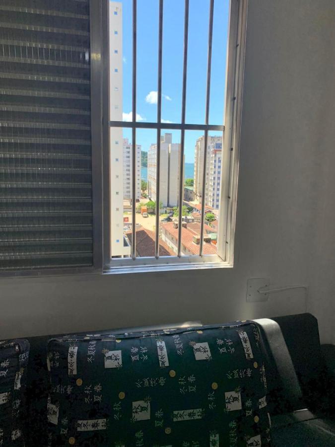 Seu Ap Na Praia Lägenhet São Vicente Exteriör bild